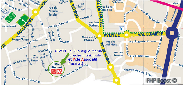 plan d'accès
